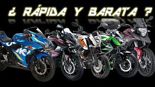 LAS MOTOS MÁS RÁPIDAS DE BAJO CILINDRAJE [upl. by Lodhia]