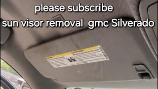 fastest sun visor removal [upl. by Derayne]