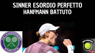 SINNER PASSA CONTRO HANFMANN E ORA BERRETTINI [upl. by Nosnek]