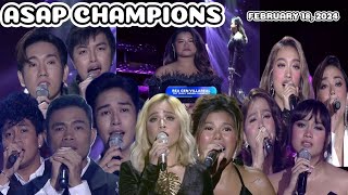 ASAP CHAMPIONS with Rea Gen VillarealASAP Debut Performance  02182024 [upl. by Shannan69]