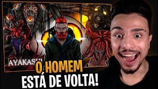 REACT Espreitador  Daniel Hartmann Ordem Paranormal AYAKASHI Reagindo [upl. by Alana]