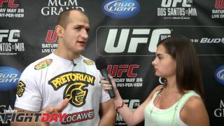 Junior dos Santos Talks UFC 146 Fight With Frank Mir and Alistair Overeem Fiasco [upl. by Luhey]