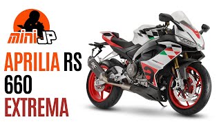 Aprilia RS 660 Extrema  The Hype is Real [upl. by Adlecirg747]