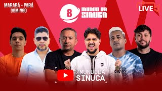 BAIANINHO VS MAYCON  R 40 MIL  MUNDO DA SINUCA AO VIVO [upl. by Waldack]