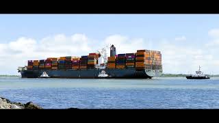 73195 DWT Portugal flagged Container Ship HELLA [upl. by Ssej]