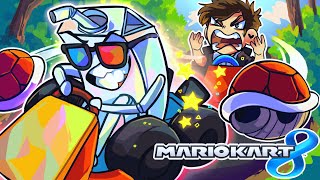 SMii7Y is hacking in Mario Kart Mario Kart Funny Moments [upl. by Heuser906]