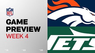 Denver Broncos vs New York Jets  2024 Week 4 Game Preview [upl. by Rhodes]