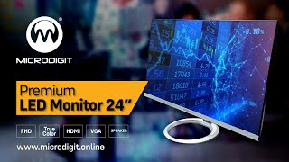 MICRODIGIT  FHD Premium LED Monitor [upl. by Arodaeht]