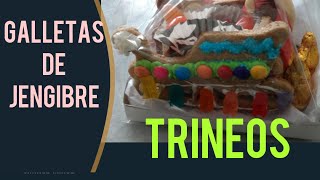 Galletas de Jengibre trineos navideños APRENDE A HACER LA MELAZA [upl. by Amadeus]