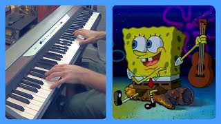 Campfire Song Song Spongebob Squarepants Piano Dub [upl. by Licastro]