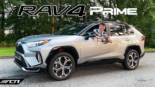 2023 Toyota RAV4 Prime XSE FULL Review  302HP AND 42miles of Electric Range [upl. by Atipul]