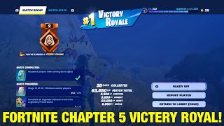 SPELAR FORTNITE KAPITEL 5 SÄSONG 4 [upl. by Kruger175]