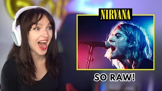 Nirvana  Smells Like Teen Spirit Live at Paradiso Amsterdam 1991  First Time Reaction [upl. by Eioj]