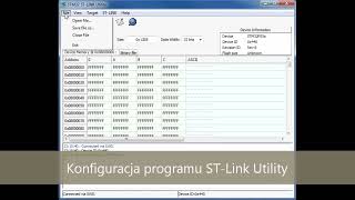 Obsługa programu STLink podczas programowania mikrokontrolerów STM32 [upl. by Babb383]