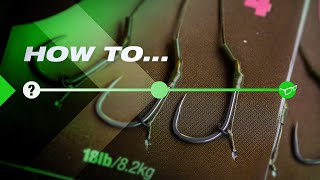 How To Tie A Combi Rig With Loops And Booms  Carp Fishing  Korda Koach Rob Burgess [upl. by Ecnedac832]