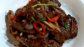 Fried Beef Short Ribs With Black Bean Garlic Sauce [upl. by Nillok]