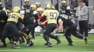 Army Football Back on the Practice Field [upl. by Bohman]