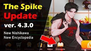 The Spike Update version 430 New Nishikawa and Encyclopedia Volleyball 3x3 [upl. by Nithsa]