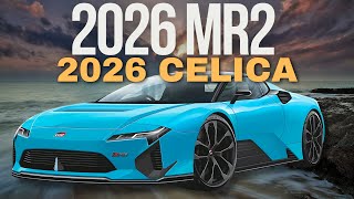 LATEST SCOOP 2026 TOYOTA MR2 amp TOYOTA CELICA  BOTH BEING REVEALED AS GAS VEHICLE  BEST CAR MAG [upl. by Codding]