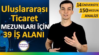 Uluslararası Ticaret Bölümü Mezunları Ne İş Yapar Maaşları Dersleri ve İş İmkanları [upl. by Sheri92]