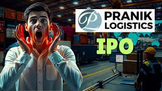 Pranik Logistics IPO  Pranik Logistics IPO Review nsesmeipo smeipo bsesmeipo [upl. by Eirrok]