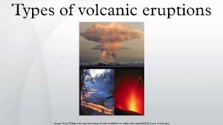 Types of volcanic eruptions [upl. by Notsek189]