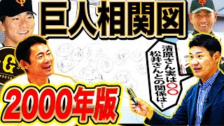 【大解剖】松井と清原の本当の仲！由伸とコソコソしてたのは？2000年日本一巨人軍の人間関係を仁志と尚成が赤裸々告白！最も世渡り上手な男とは⁉︎【仁志敏久さんコラボ②】 [upl. by Mur]