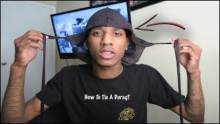 How to Tie a Durag With Coarse Hair [upl. by Hafirahs842]