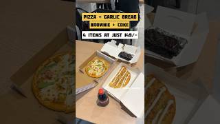 Biggest offer from La pinoz Pizza  4 Items at just 149Rs pizza food foodblogger bangalore [upl. by Ardehs465]