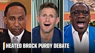 FLABBERGASTED 🗣️ Shannon Sharpe amp Dan Orlovsky GO AT IT over Brock Purdy 📢  First Take [upl. by Ardrey166]