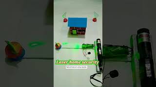 How to make a laser light home security guard at homelaser light breaking circuit making very easy [upl. by Eendys]