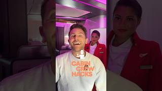 Virgin Atlantic flight attendants secret hack flightattendent virginatlantic [upl. by Meara]