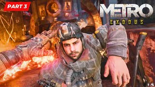 METRO EXODUS GAMEPLAY EPISODE  3  quotTHE VOLGAquot  FIND THE RAILCAR  4K 60FPS  GBK [upl. by Attesoj861]