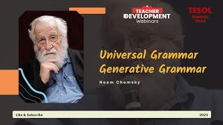 Noam Chomsky  Universal Grammar  Generative Grammar [upl. by Utta257]