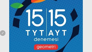 ENDEMİK GEOMETRİ DENEME  TYT 1 [upl. by Shoshana]