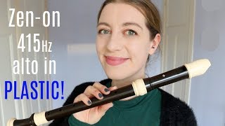 Review 415Hz Zenon Bressan alto  Team Recorder [upl. by Soni454]