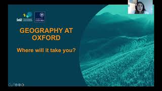 Introduction to BA Geography at Oxford  Virtual Open Days 2021 [upl. by Suirtemed379]