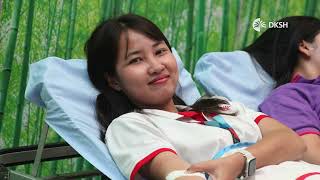 DKSH Cambodia  Give Blood Save Lives [upl. by Ilojna]