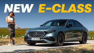 New Mercedes EClass Review An Executive Car For NERDS [upl. by Rinum]