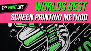 3 color Screen Print  screen printing multi color registration [upl. by Kale]