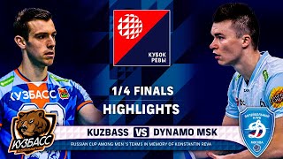 Kuzbass vs Dynamo MSK  14 Finals  Highlights  Russian Revas Cup [upl. by Nyledam]