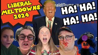 Liberal MELTDOWN Montage Part 6  Reaction To MENTAL BREAKDOWN Over Trump Win Of 2024 Election [upl. by Storfer]