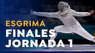 ESGRIMA  finales jornada 1 [upl. by Ecirb876]