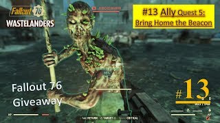 Fallout 76 Wastelanders DLC  Bring Home the Beacon  Retrieve the USSA Beacon [upl. by Adni]