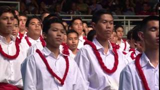 Kamehameha Song Contest 2015  Freshman Coed [upl. by Palmore684]