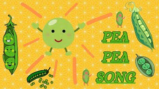 Green Peas Song  Vegetable Song  Food Songs  Poems For Babies [upl. by Kissner948]