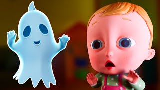 Ghost in the House  More Halloween Songs for Babies [upl. by Ferrel]