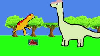 T Rex vs Brachiosaurus  T Rex vs Dinosaurs level challenge [upl. by Pudendas382]