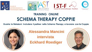 Intervista al Dr Eckhard Roediger docente del Training ECM Online SCHEMA THERAPY COPPIE [upl. by Macnair145]