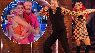 Strictly Come Dancing’s first blind contestant receives standing ovation [upl. by Sarge]